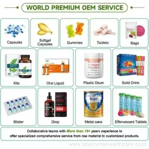 OEM Diet Supplement Multivitamin Mineral B-Complex Tablet for Eye Health